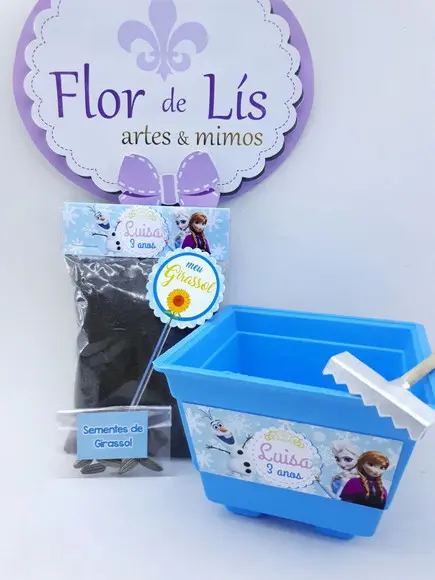 Kit Jardim Plantação Frozen