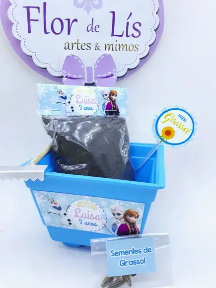 Kit Jardim Plantação Frozen