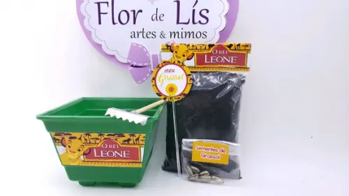 Kit Jardim Plantação o Rei Leão