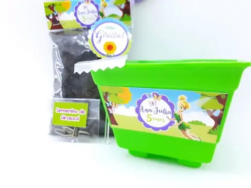 Kit Jardim Plantação Tinker Bell Sininho