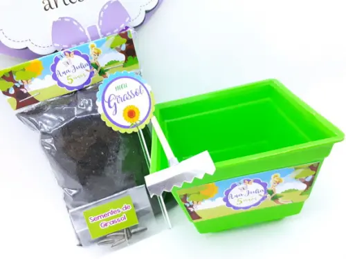 Kit Jardim Plantação Tinker Bell Sininho