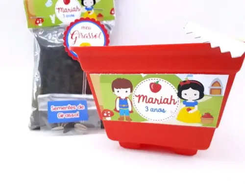Kit Jardinagem Branca de Neve