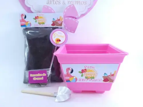 Kit Jardinagem Festa de Verão Lembrancinha