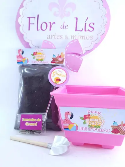 Kit Jardinagem Festa de Verão Lembrancinha