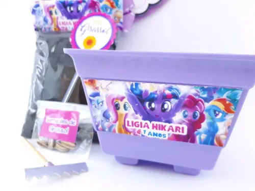 Kit Jardinagem Lembrancinha My Little Pony