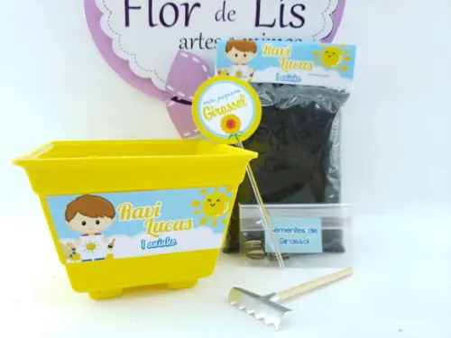 Kit Jardinagem Meu Raio de Sol