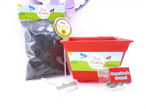 Kit Jardinagem Passarinhos