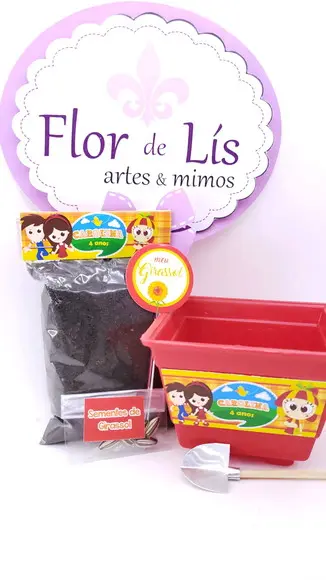 Kit Jardinagem Personalizado Sítio