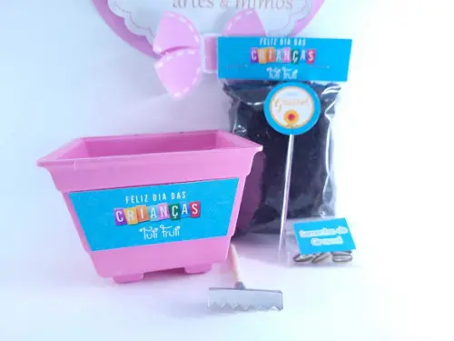 Kit Jardinagem Plantação Brinde Dia das Crianças Empresa