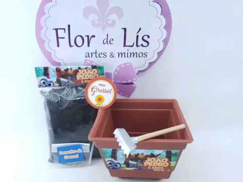 Kit Jardinagem Plantação Grizzy And Lemmings Ecológico