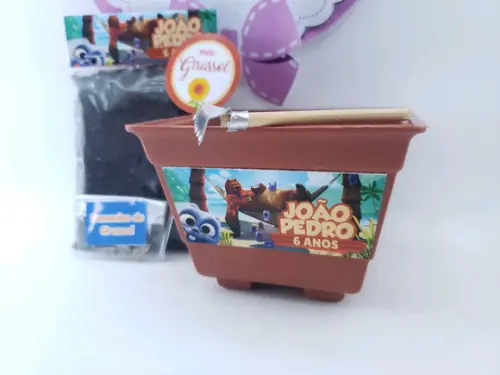 Kit Jardinagem Plantação Grizzy And Lemmings Ecológico