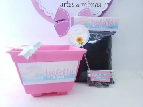 Kit Jardinagem Pop It Candy Color Plantio