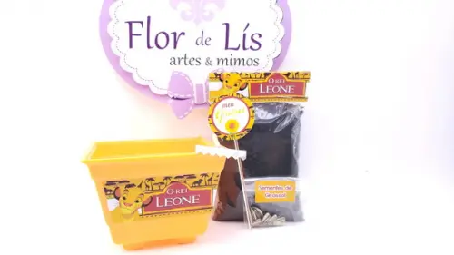Kit Jardinagem Plantio o Rei Leão