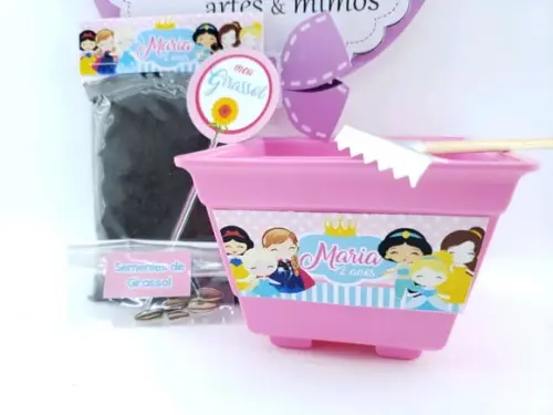 Kit Jardinagem Princesas Cute
