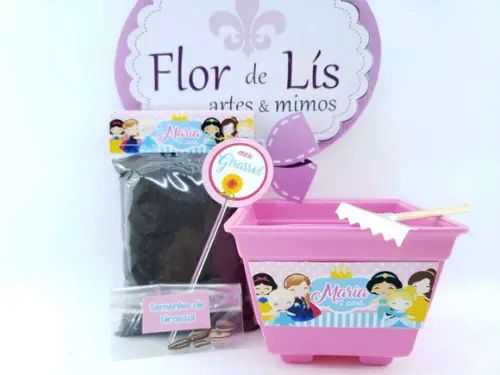 Kit Jardinagem Princesas Cute