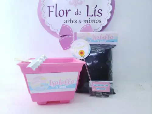 Kit Jardinagem Pop It Candy Color Plantio