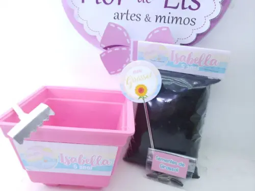 Kit Jardinagem Pop It Candy Color Plantio