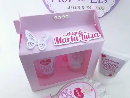Kit Maternidade Caixa Hidratante Tubete