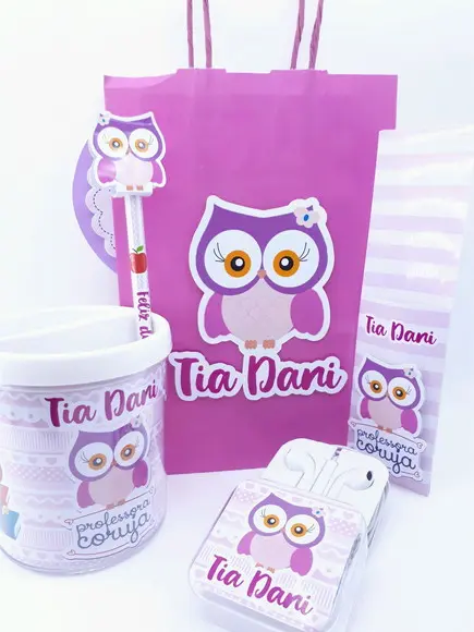 Kit Personalizado Presente Dia dos Professores