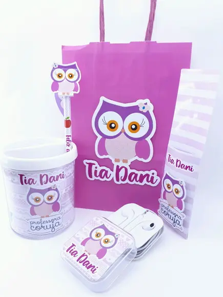 Kit Personalizado Presente Dia dos Professores