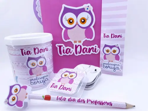Kit Personalizado Presente Dia dos Professores