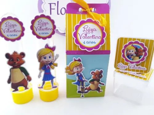 Kit Personalizados Cachinhos Dourados