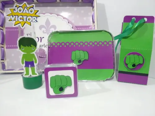 Kit Personalizados Hulk