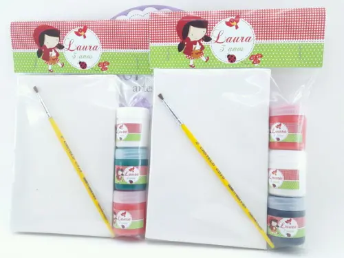 Kit Pintura Chapeuzinho Vermelho
