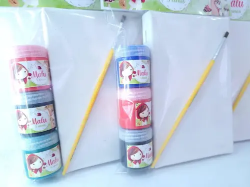 Kit Pintura Chapeuzinho Vermelho Aquarela