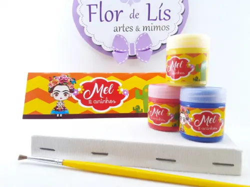 Kit Pintura Frida Kahlo