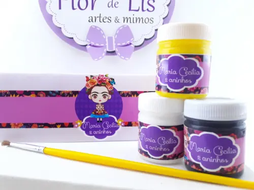 Kit Pintura Frida Kahlo