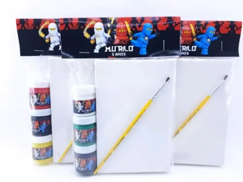 Kit Pintura Lego Ninja Go