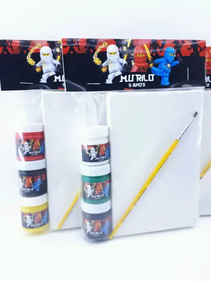 Kit Pintura Lego Ninja Go