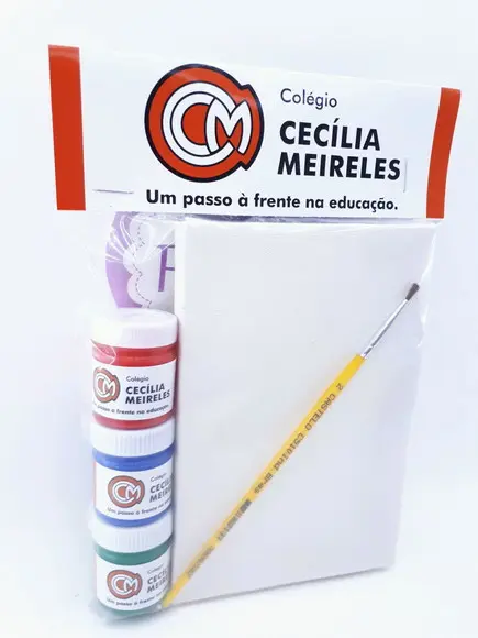Kit Pintura Lembrancinha Brinde Escolar Corporativo