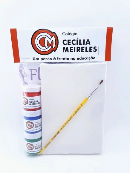 Kit Pintura Lembrancinha Brinde Escolar Corporativo