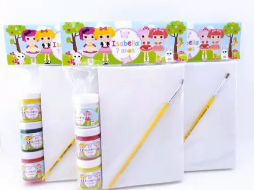 Kit Pintura Lembrancinha Lalaloopsy
