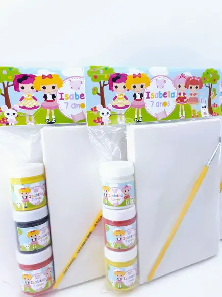 Kit Pintura Lembrancinha Lalaloopsy