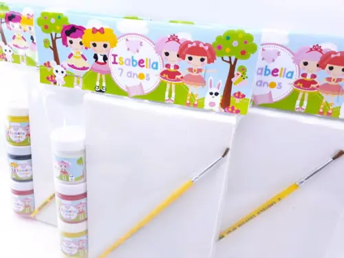 Kit Pintura Lembrancinha Lalaloopsy