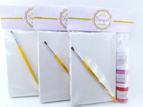 Kit Pintura Princesa Realeza Tela