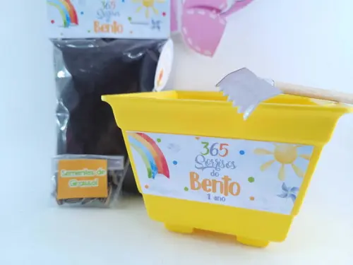 Kit Plantação 365 Sorrisos Primeira Volta ao Sol Festa