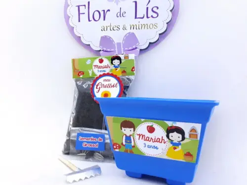 Kit Plantação Branca de Neve