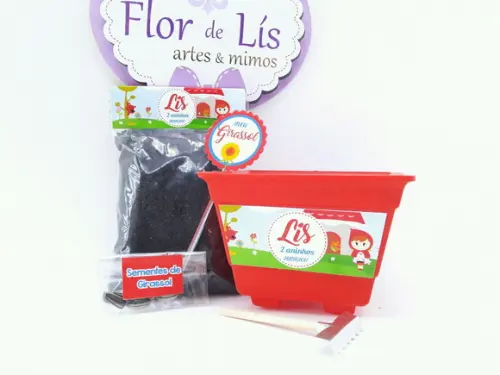 Kit Plantação Chapeuzinho Vermelho