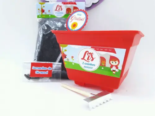 Kit Plantação Chapeuzinho Vermelho