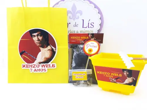 Kit Plantação com Sacola Bruce Lee
