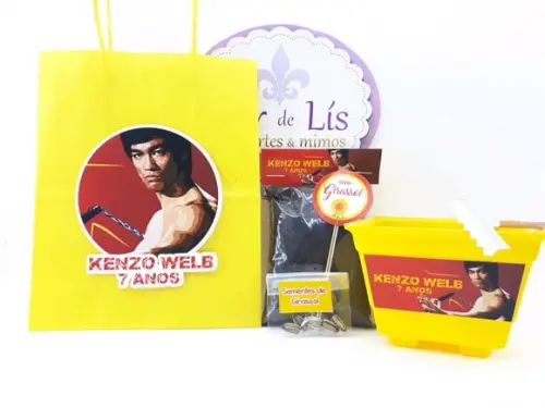 Kit Plantação com Sacola Bruce Lee