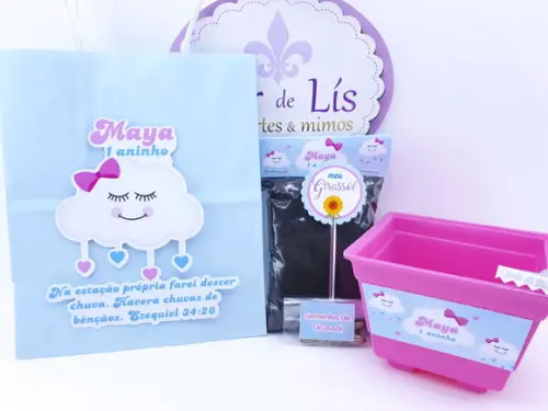 Kit Plantação com Sacola Chuva de Benção