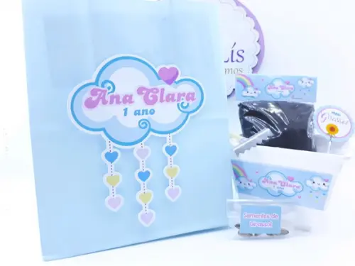 Kit Plantação com Sacola Chuva de Amor Benção
