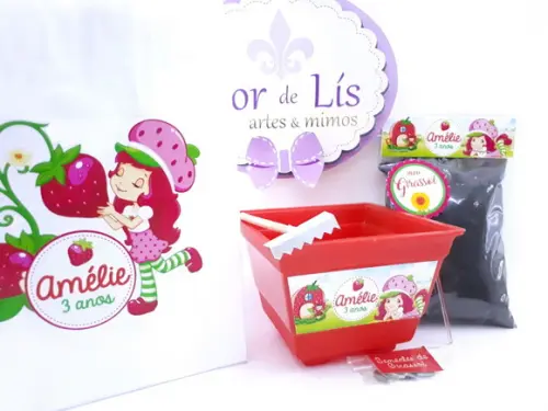 Kit Plantação com Sacola Moranguinho
