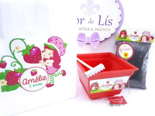 Kit Plantação com Sacola Moranguinho