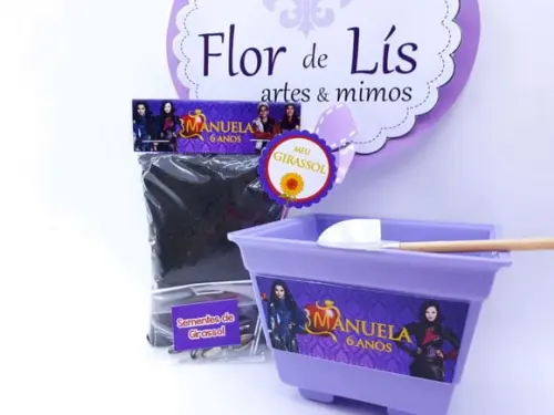 Kit Plantação Descendentes Lembrancinha Ecológica